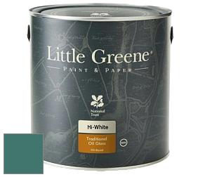 Краска Little Greene Traditional Oil Gloss высокоглянцевая масляная краска цвет NCS S 5030-B70G 