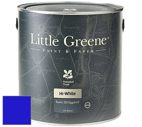 Краска Little Greene Tom’s Oil Eggshell полуматовая масляная краска цвет LG264 Ultra Blue