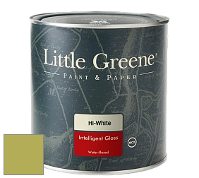 Краска Little Greene Intelligent Gloss глянцевая моющаяся краска цвет NCS S 2050-G60Y 