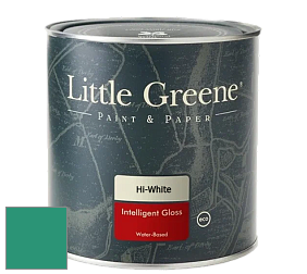 Краска Little Greene Intelligent Gloss глянцевая моющаяся краска цвет NCS S 3050-B90G 