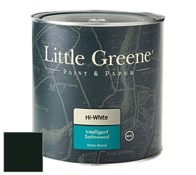 Краска Little Greene Intelligent Satinwood полуглянцевая моющаяся краска цвет LG216 Obsidian Green