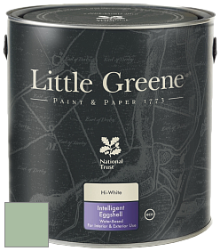 Краска Little Greene Intelligent Eggshell полуматовая моющаяся краска цвет NCS S 2020-G20Y 