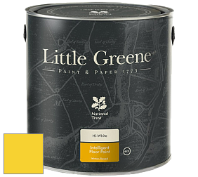 Краска Little Greene Intelligent Floor Paint полуглянцевая быстросохнущая краска цвет NCS S 0570-G90Y 