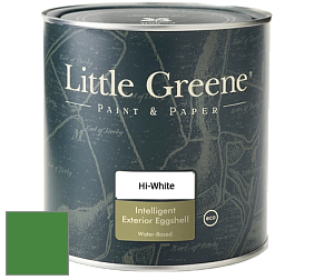 Краска Little Greene Intelligent Exterior Eggshell полуматовая водная краска цвет RAL 6017 