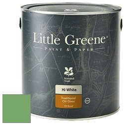 Краска Little Greene Traditional Oil Gloss высокоглянцевая масляная краска цвет NCS S 2050-G20Y 