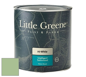 Краска Little Greene Intelligent Satinwood полуглянцевая моющаяся краска цвет LG91 Pea Green