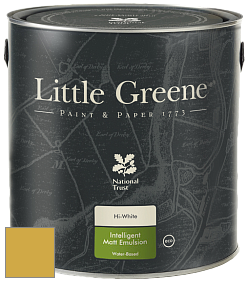 Краска Little Greene Ultimatt Intelligent Matt Emulsion матовая моющаяся краска цвет LG46 Yellow-Pink