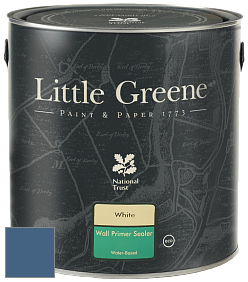 Краска Little Greene Wall Primer Sealer кроющий колеруемый грунт цвет LG251 Woad