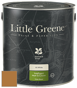 Краска Little Greene Ultimatt Intelligent Matt Emulsion матовая моющаяся краска цвет LG122 Middle Buff