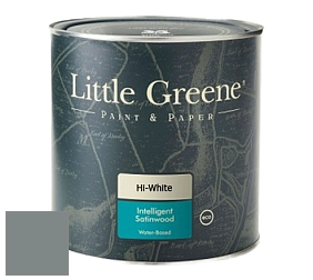 Краска Little Greene Intelligent Satinwood полуглянцевая моющаяся краска цвет NCS S 5005-B50G 