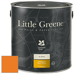 Краска Little Greene Intelligent Floor Paint полуглянцевая быстросохнущая краска цвет RAL 2011 