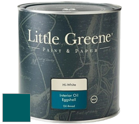 Краска Little Greene Interior Oil Eggshell полуматовая масляная краска цвет NCS S 5540-B20G 