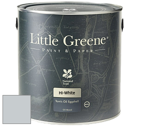 Краска Little Greene Tom’s Oil Eggshell полуматовая масляная краска цвет LG166 Gauze Dark