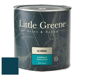 Краска Little Greene Intelligent Satinwood полуглянцевая моющаяся краска цвет RAL 5020 