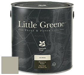 Краска Little Greene Intelligent Masonry Paint матовая колеруемая краска цвет LG163 French Grey Dark