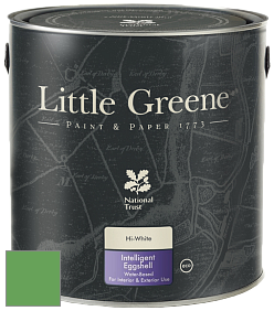 Краска Little Greene Intelligent Eggshell полуматовая моющаяся краска цвет NCS S 2060-G20Y 