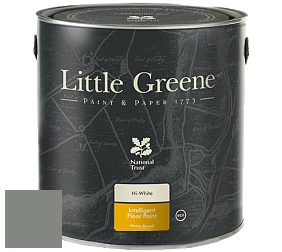 Краска Little Greene Intelligent Floor Paint полуглянцевая быстросохнущая краска цвет NCS S 5005-G20Y 