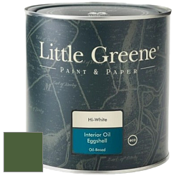 Краска Little Greene Interior Oil Eggshell полуматовая масляная краска цвет NCS S 5540-G30Y 