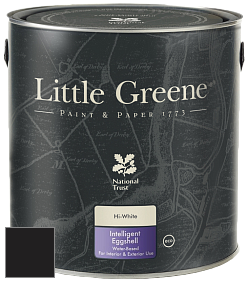Краска Little Greene Intelligent Eggshell полуматовая моющаяся краска цвет RAL 8022 