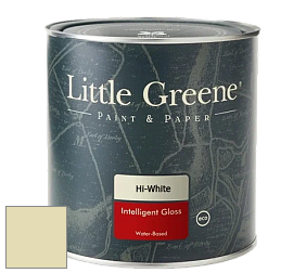 Краска Little Greene Intelligent Gloss глянцевая моющаяся краска цвет NCS S 1015-G80Y 
