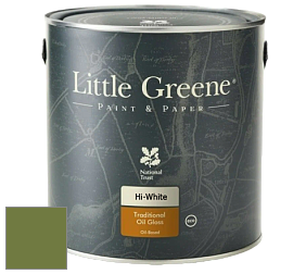 Краска Little Greene Traditional Oil Gloss высокоглянцевая масляная краска цвет NCS S 4050-G40Y 