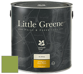 Краска Little Greene Intelligent Floor Paint полуглянцевая быстросохнущая краска цвет NCS S 2060-G40Y 