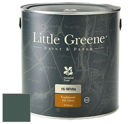 Краска Little Greene Traditional Oil Gloss высокоглянцевая масляная краска цвет LGGr306 Three Farm Green