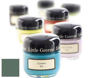 Краска Little Greene Sample Pot баночка краски цвет LG305 Ho Ho Green