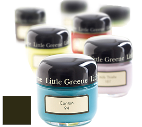 Краска Little Greene Sample Pot баночка краски цвет LG56 Invisible Green