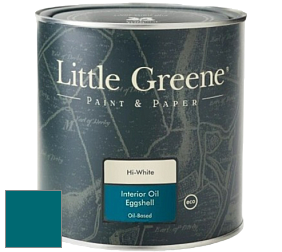 Краска Little Greene Interior Oil Eggshell полуматовая масляная краска цвет NCS S 4550-B20G 