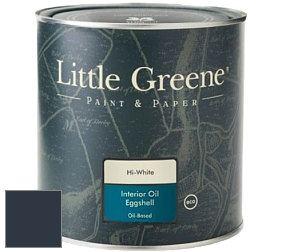 Краска Little Greene Interior Oil Eggshell полуматовая масляная краска цвет LG252 Dock Blue