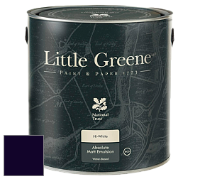 Краска Little Greene Absolute Matt Emulsion матовая краска для потолка цвет LG116 Thai Sapphire