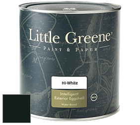 Краска Little Greene Intelligent Exterior Eggshell полуматовая водная краска цвет LG216 Obsidian Green