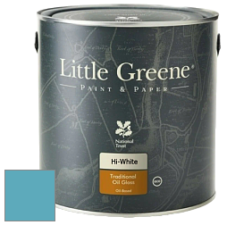 Краска Little Greene Traditional Oil Gloss высокоглянцевая масляная краска цвет NCS S 2040-B10G 