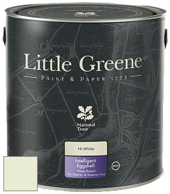 Краска Little Greene Intelligent Eggshell полуматовая моющаяся краска цвет NCS S 0510-G50Y 