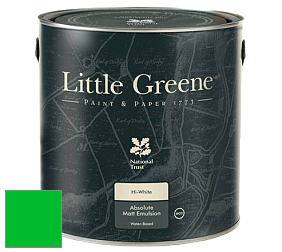 Краска Little Greene Absolute Matt Emulsion матовая краска для потолка цвет RAL 6038 