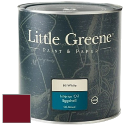 Краска Little Greene Interior Oil Eggshell полуматовая масляная краска цвет LG192 Theatre Red