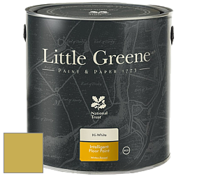 Краска Little Greene Intelligent Floor Paint полуглянцевая быстросохнущая краска цвет NCS S 2050-G90Y 