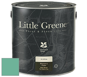 Краска Little Greene Intelligent Masonry Paint матовая колеруемая краска цвет LG93 Turquoise Blue