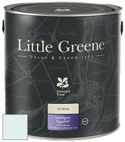 Краска Little Greene Intelligent Eggshell полуматовая моющаяся краска цвет LG262 Celestial White