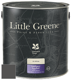 Краска Little Greene Intelligent Eggshell полуматовая моющаяся краска цвет NCS S 8000-N 