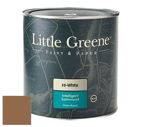 Краска Little Greene Intelligent Satinwood полуглянцевая моющаяся краска цвет LG342 AFFOGATO