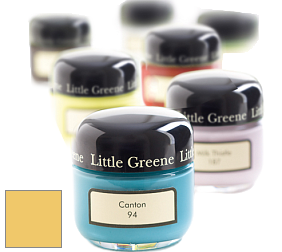 Краска Little Greene Sample Pot баночка краски цвет LG337 Giallo