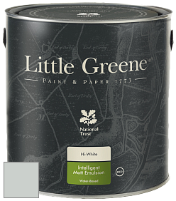 Краска Little Greene Ultimatt Intelligent Matt Emulsion матовая моющаяся краска цвет RAL 7035 