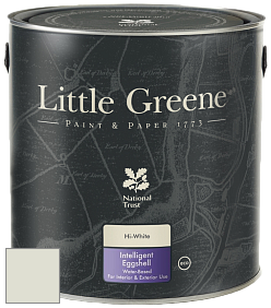 Краска Little Greene Intelligent Eggshell полуматовая моющаяся краска цвет NCS S 1005-G60Y 