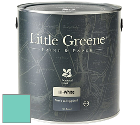 Краска Little Greene Tom’s Oil Eggshell полуматовая масляная краска цвет NCS S 1040-B70G 