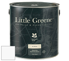 Краска Little Greene Absolute Matt Emulsion матовая краска для потолка цвет LG129 Shirting
