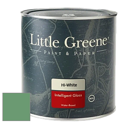 Краска Little Greene Intelligent Gloss глянцевая моющаяся краска цвет NCS S 3040-G10Y 