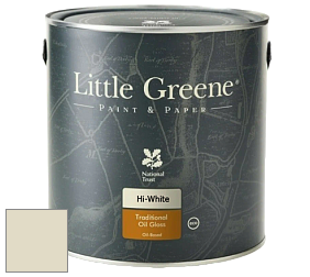 Краска Little Greene Traditional Oil Gloss высокоглянцевая масляная краска цвет LGSt269 Green Stone - Light