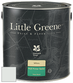 Краска Little Greene Wall Primer Sealer кроющий колеруемый грунт цвет LG182 Bone China Blue Pale